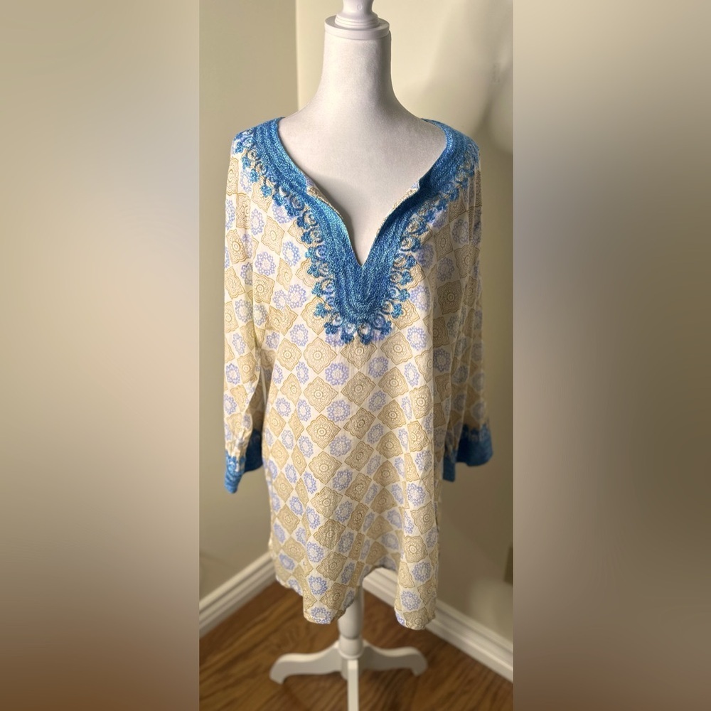 Roberta Roller Rabbit Top Size XL